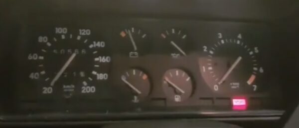 Opel Corsa A VFL Tachofolie für GSI und SR – Bild 2